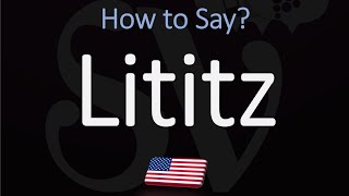 How to Pronounce Lititz Pennsylvania CORRECTLY [upl. by Ahselef762]