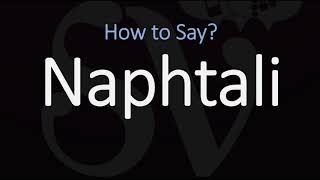 How to Pronounce Naphtali CORRECTLY [upl. by Yared]