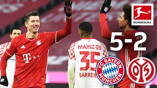 FC Bayern München  1 FSV Mainz 05  52  Highlights  Matchday 14 – Bundesliga 202021 [upl. by Sherris812]