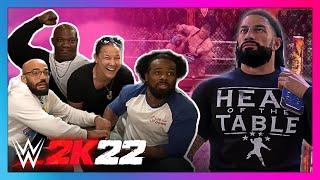 WWE 2K22 FIRST LOOK Inside HELL IN A CELL [upl. by Nolyar]