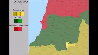 2006 Lebanon War Every Day [upl. by Ahsinnek]