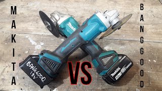 Banggood Angle Grinder VS Makita Angle Grinder  Banggood 18v Cordless Angle Grinder Review [upl. by Greysun]