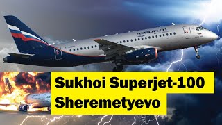 Sukhoi Superjet100 Sheremetyevo 5 may 2019 Air crash reconstruction [upl. by Notniuqal619]