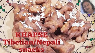 Khapse I Yummy NepaliTibetian snacks I [upl. by Daffodil]