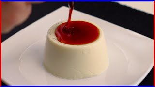 How To Make PANNA COTTA Recipe Original from ITALY [upl. by Ransell]