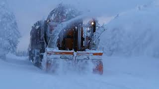 Schneefräse der Harzer Schmalspurbahn Train Snowblower [upl. by Terrijo375]