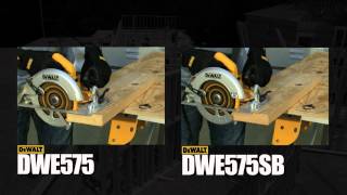 DEWALT DWE575 Circular Saw  Electric Brake [upl. by Nils514]