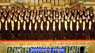 Lagu untuk sahabat Koor Panggung Gembira Santri Kelas 6 2010 [upl. by Corbie]