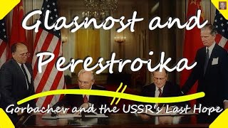 What were Glasnost and Perestroika  Gorbachev and the USSRs Last Hope at Survival [upl. by Lucias]