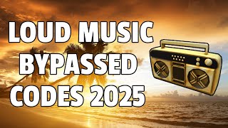 LOUD MUSIC BYPASSED Roblox Ids WORKING 2025 [upl. by Leahey]