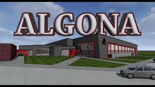 Algona Fieldhouse  Virtual Tour [upl. by Azirb357]