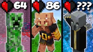 Top 10 Most DANGEROUS Mobs In Minecraft [upl. by Nosirrah402]