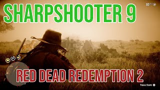 Red Dead Redemption 2  Sharpshooter 9 How To  Easy Method  Bonus Gold Nugget In a Tree [upl. by Nabalas]