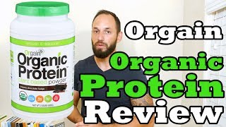 Orgain  Plant Based Protein Powder  Vegan Protein Review [upl. by Ardell]