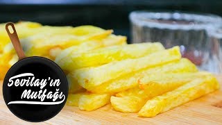 Patates Kızartması Nasıl Yapılır  Patates Kızartması Tarifi [upl. by Anwahsiek]