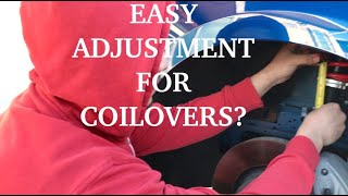 HOW TO ADJUST PEDDERS EXTREME COILOVERS FOR THE 50 MUSTANG VLOG8 [upl. by Herman]