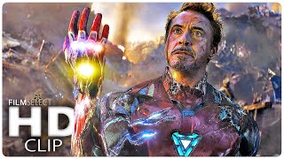 I Am Iron Man Snap Clip  AVENGERS 4 ENDGAME 2019 [upl. by Adliw974]