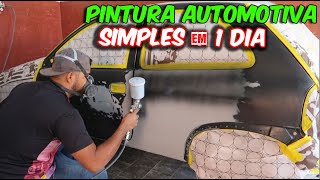 COMO fazer PINTURA AUTOMOTIVA PERFEITA com TÉCNICA SIMPLES e FÁCIL [upl. by Annuahsal42]