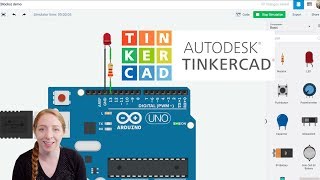 Blink an LED With Arduino in Tinkercad [upl. by Ajet]