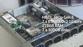 HP Proliant DL380p G8 Generation 8 [upl. by Einned307]