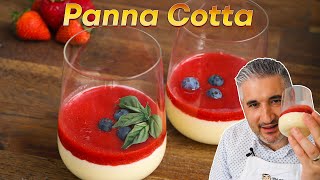 How to Make PANNA COTTA Like an Italian [upl. by Zilevi]