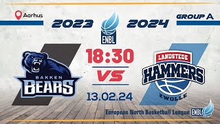 Bakken Bears Aarhus v LANDSTEDE HAMMERS  Feb 13th 1830  ENBLeague 202324 [upl. by Martin279]