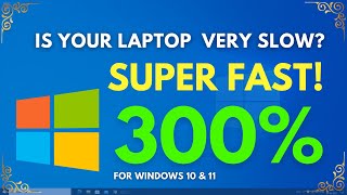 My Laptop is Very Slow Fix  SpeedUp Windows 10 300 More [upl. by Damha605]