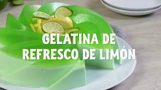 GELATINA DE REFRESCO DE LIMÓN [upl. by Merwyn88]