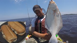 CATCH amp COOK Flounder Fluke  EASY METHOD [upl. by Roldan]