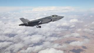 IAF Pilots Fly F35 Over Israel For the First Time [upl. by Dorina916]