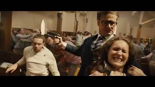 Kingsman The Secret Service  Church Fight [upl. by Leiruh751]