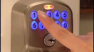 How To Program Your Schlage FE595 Keypad Entry Lock [upl. by Adiehsar]