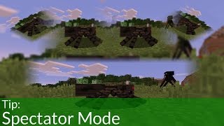 Tip Spectator Mode in Minecraft 18 [upl. by Atinrahc]