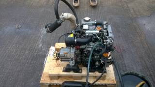 Yanmar 2YM15 15hp Marine Diesel Engine [upl. by Yngiram814]