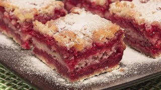 Posni kolač sa malinama  Vegan cake with raspberries ENG SUB [upl. by Renruojos542]