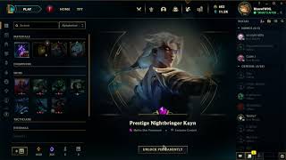 prestige kayn unlock [upl. by Naibaf290]