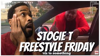 Stogie T  Freeestyle Friday Reaction [upl. by Acirret]