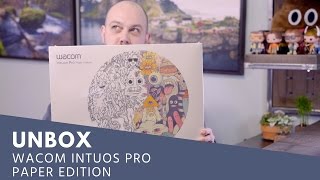 UNBOX Wacom Intuos Pro Large Paper Edition [upl. by Hcelemile]