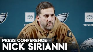 Eagles Press Conference Nick Sirianni  January 3 2025 [upl. by Suiramaj705]