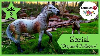 Odc 3  Zagubione Konie w lesie Czy uda im się wrócić do domu  Serial Schleich STAJNIA 4 KOPYTA [upl. by Garrick667]