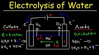 Electrolysis of Water  Electrochemistry [upl. by Pascia]