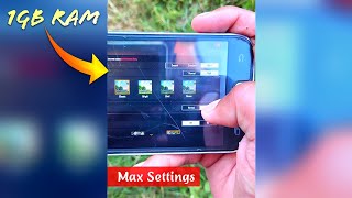 Free Fire In 1GB Ram With Max Settings [upl. by Berck307]