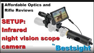 how to install Infrared scope camera by bestsight [upl. by Warrenne948]