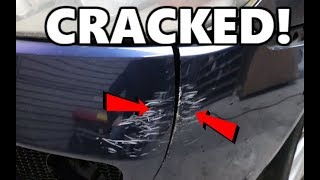 Bumper DIY Crack Repair Fix all types [upl. by Htezil296]