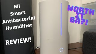 Mi Smart Antibacterial Humidifier Review Indepth and UVC lamp up close [upl. by Assiralk140]