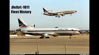 Delta Airlines Lockheed L1011 Tristar Fleet History 19732001 [upl. by Goodkin185]