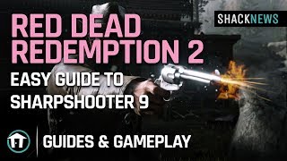 Red Dead Redemption 2  How to Complete Sharpshooter 9 [upl. by Sherry835]