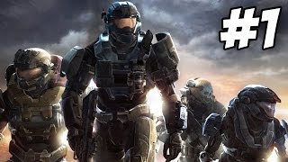 Halo Reach Walkthrough  Noble Actual  Winter Contingency  Part 1 Xbox 360 [upl. by Akoyn559]