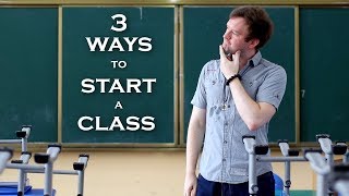 ESL  How To Start a Class [upl. by Yelah]