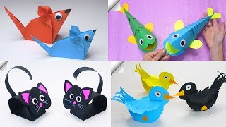 11 DIY paper crafts  Paper toys [upl. by Morrissey29]